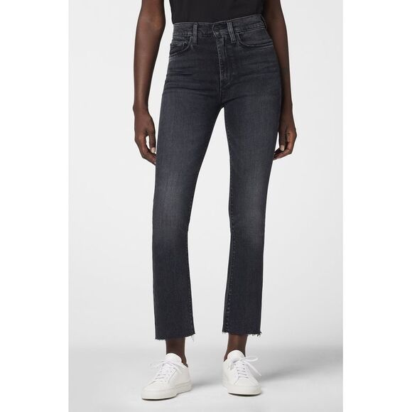 Hudson Jeans Barbara Cropped Bootcut Jeans In Someday Soon - 29 - Picture 1 of 3